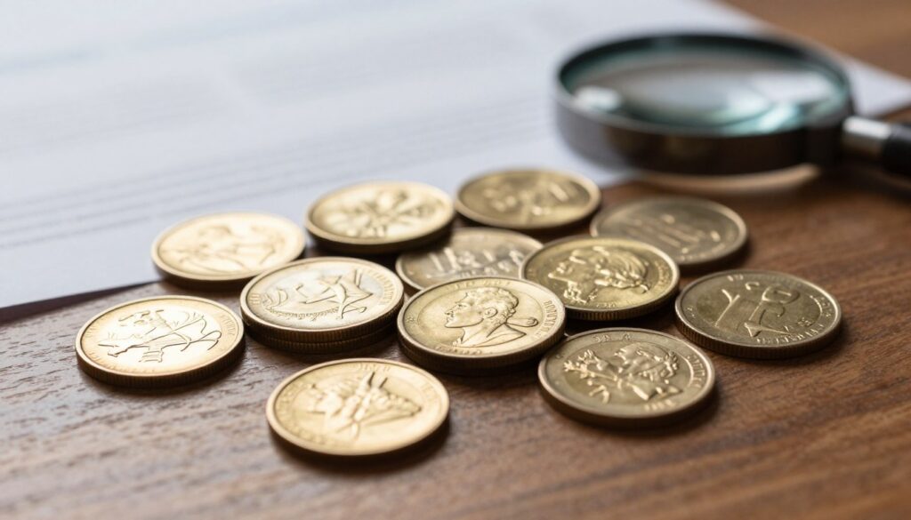 Non-IRA eligible gold coins