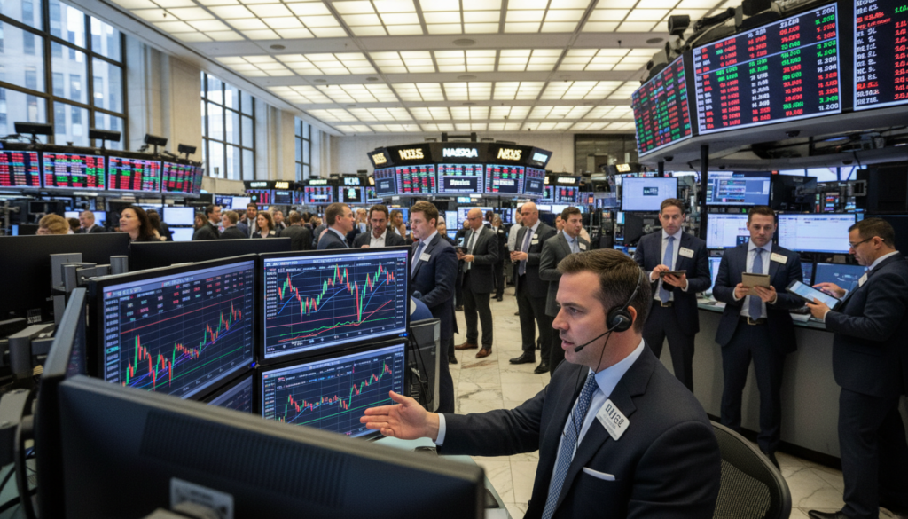 stock exchanges trading process